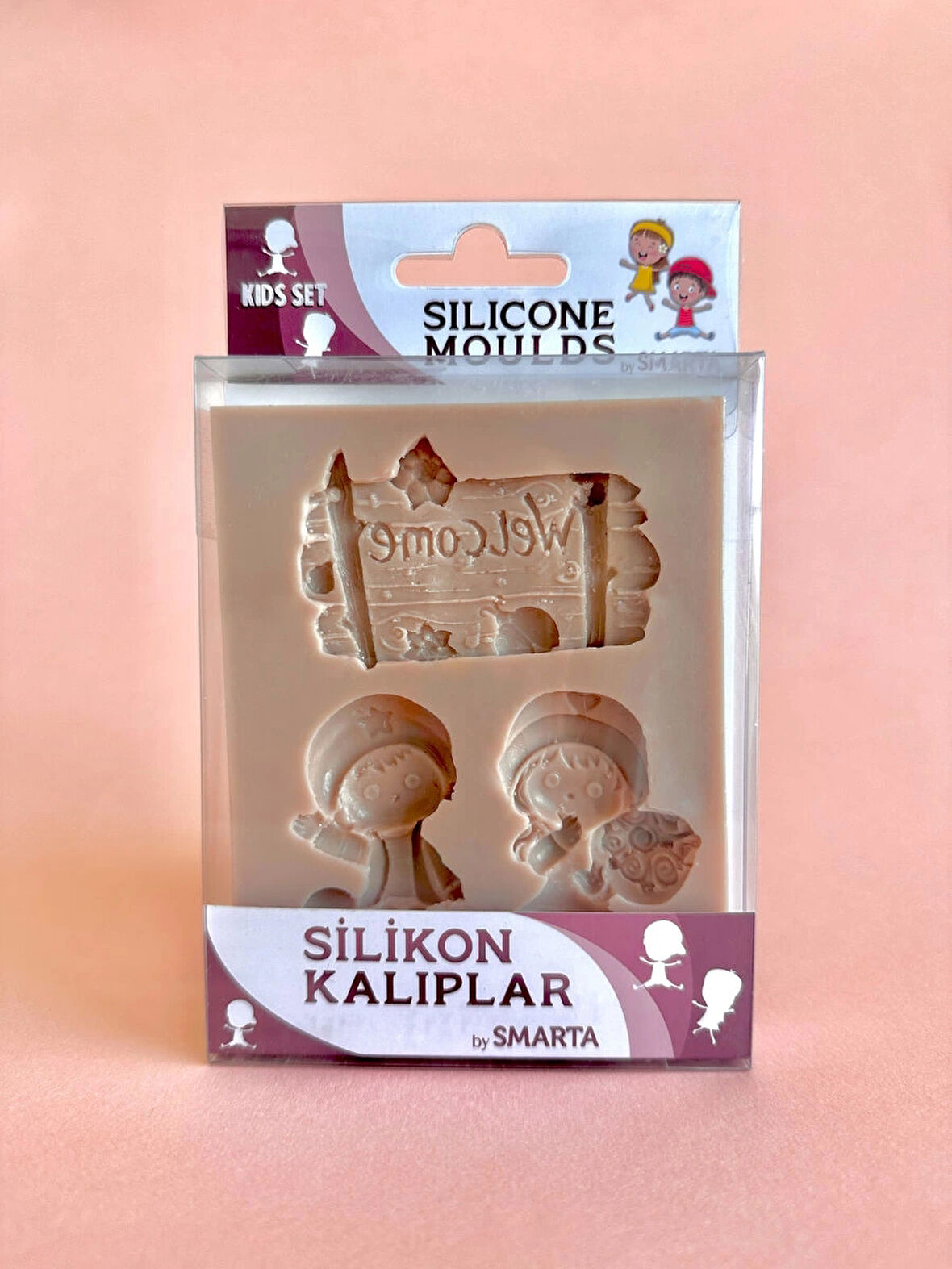 Supertrend Silicone Moulds Silikon Epoksi ve Polimer Kil Kalıbı KIDS SET