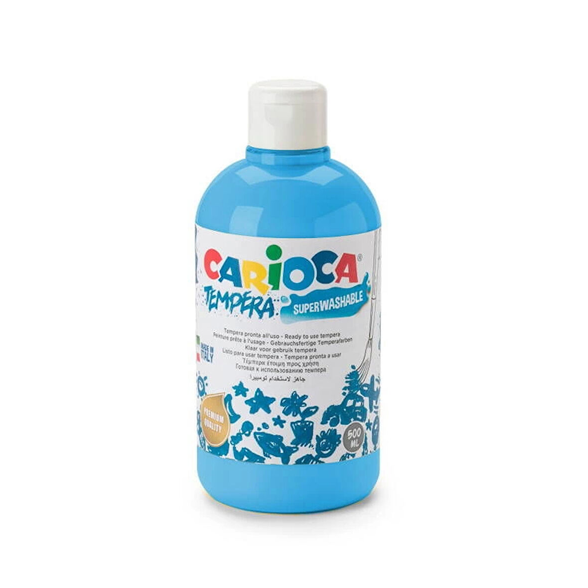 Supertrend Tempera Yıkanabilir Poster Boya 500 ml. MAVİ