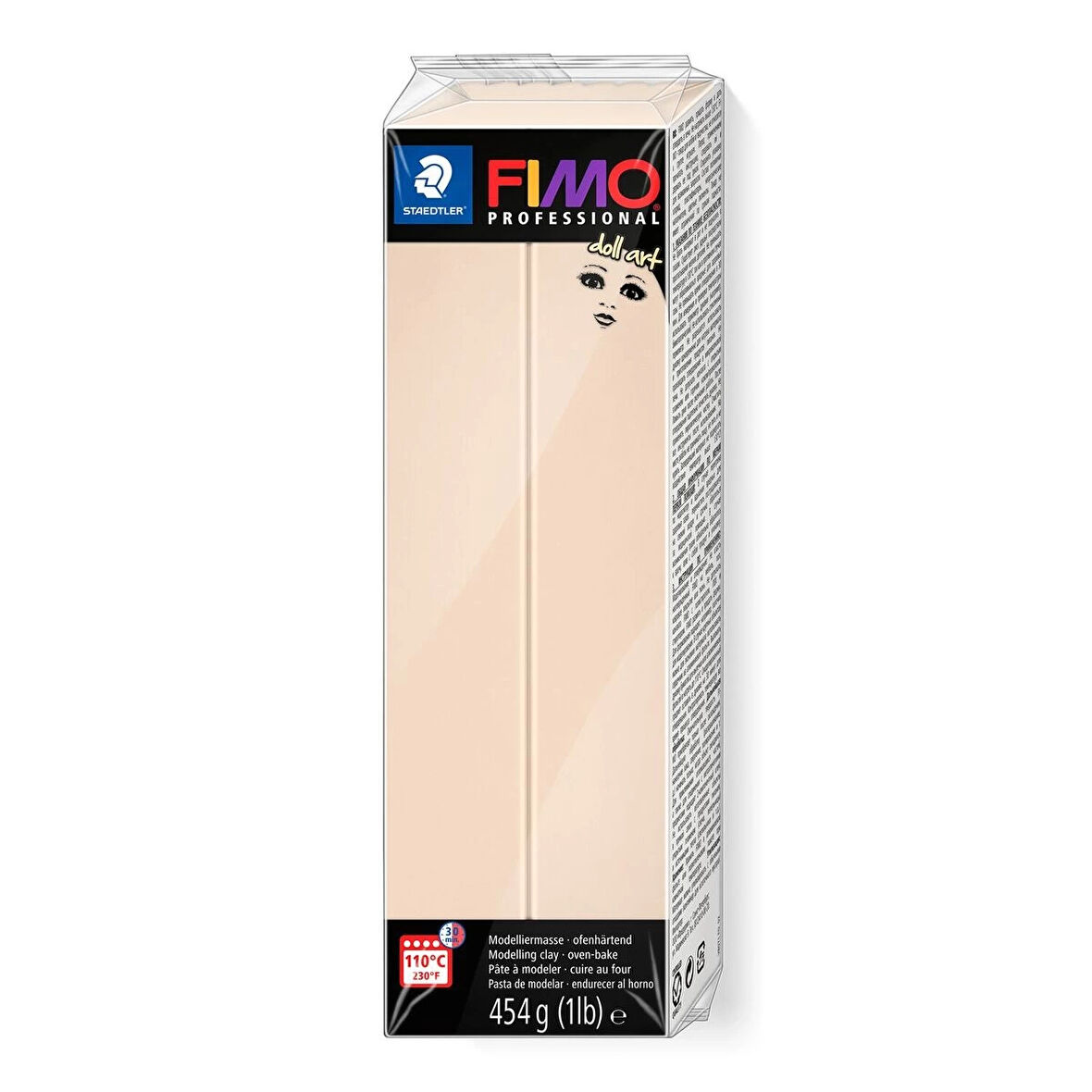 Supertrend Fimo Professional Doll Art Polimer Kil 454 gr. 44 Bej