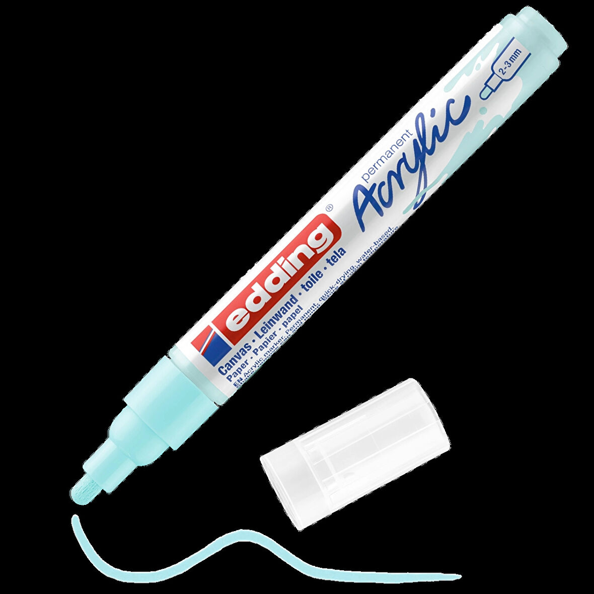 Supertrend 5100 Akrilik Boyama Markörü 2-3 mm PASTEL MAVİ