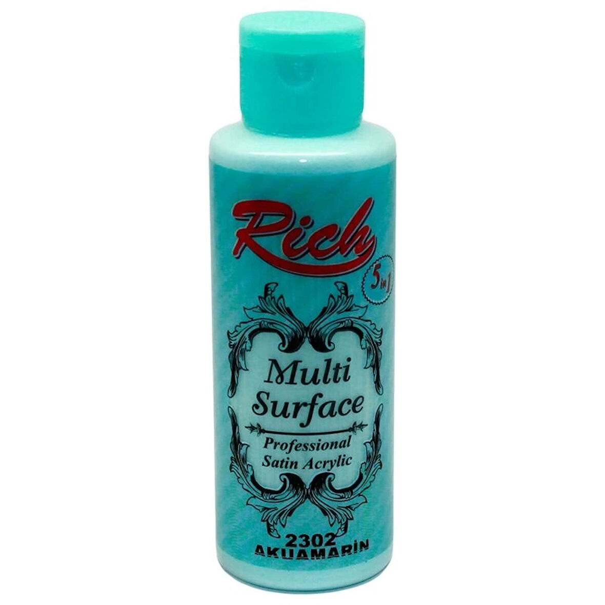 Supertrend Multi Surface Her Yüzey İçin Akrilik Boya 120 cc. 2302 AKUAMARİN