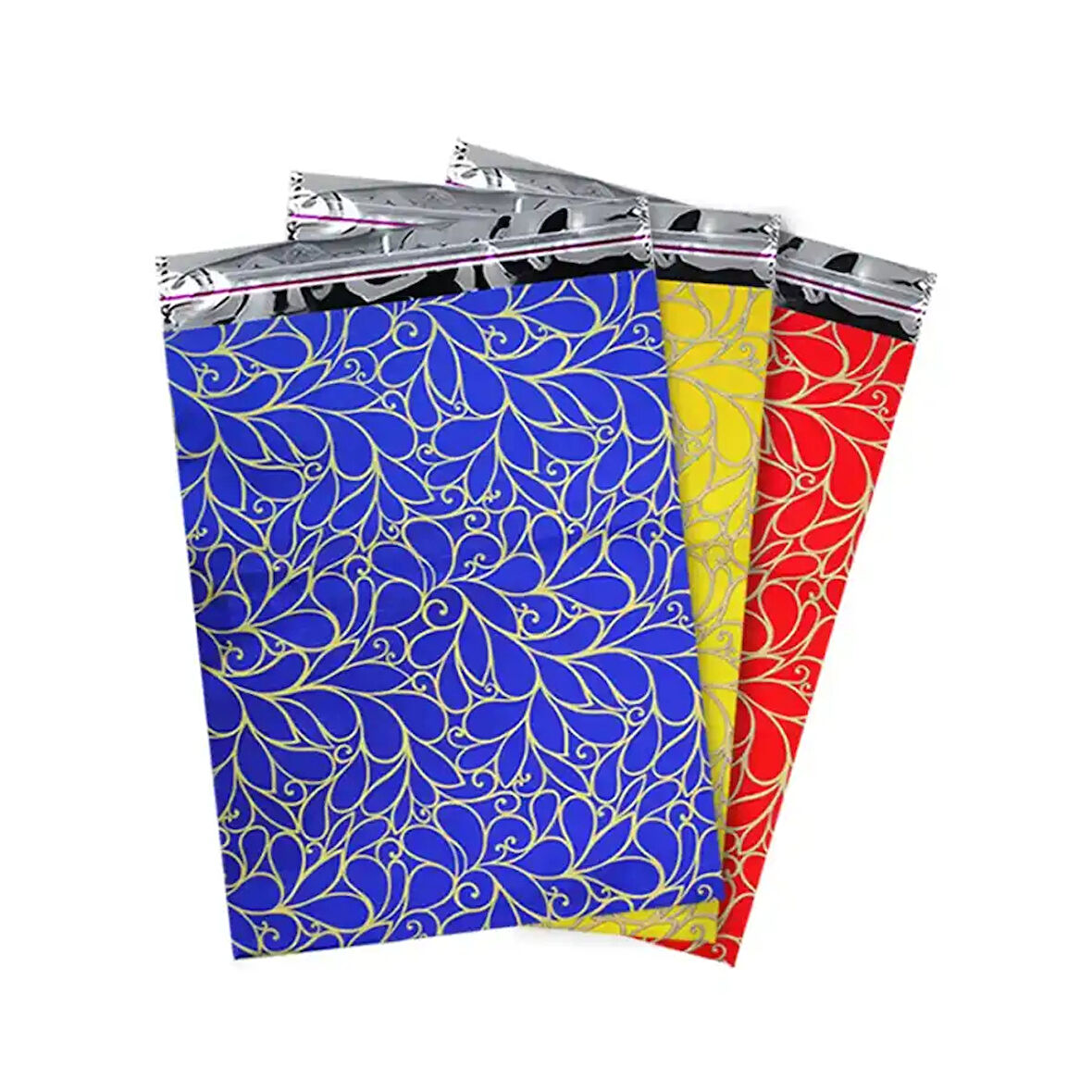 Desenli Lüks Metalize Poşet 40x60