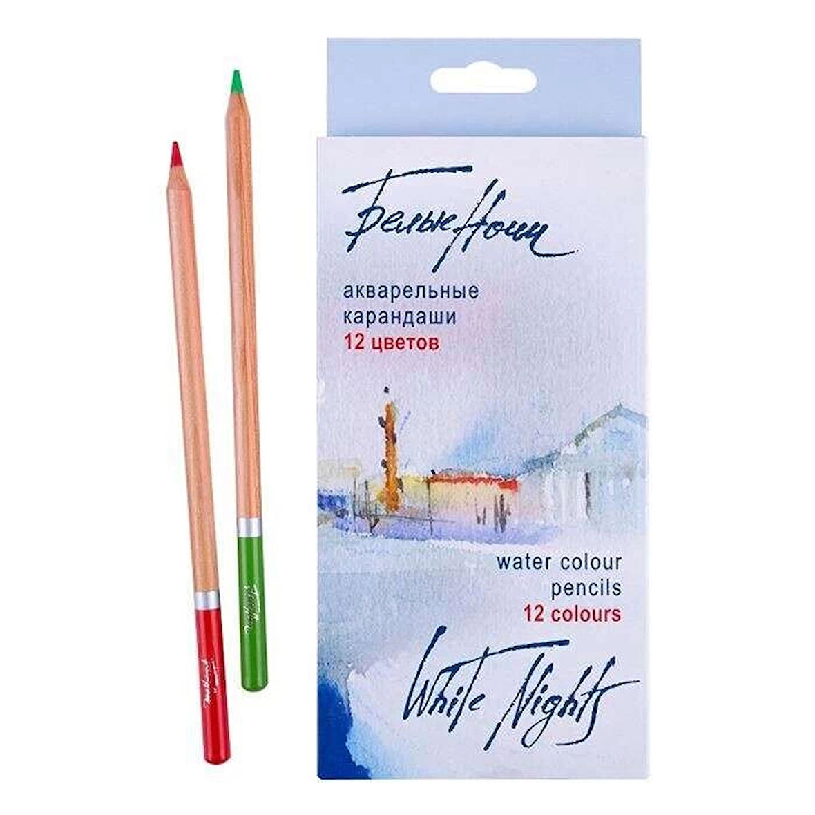Supertrend White Nights Aquarell Sulu Boya Kalemi Seti 12 Renk