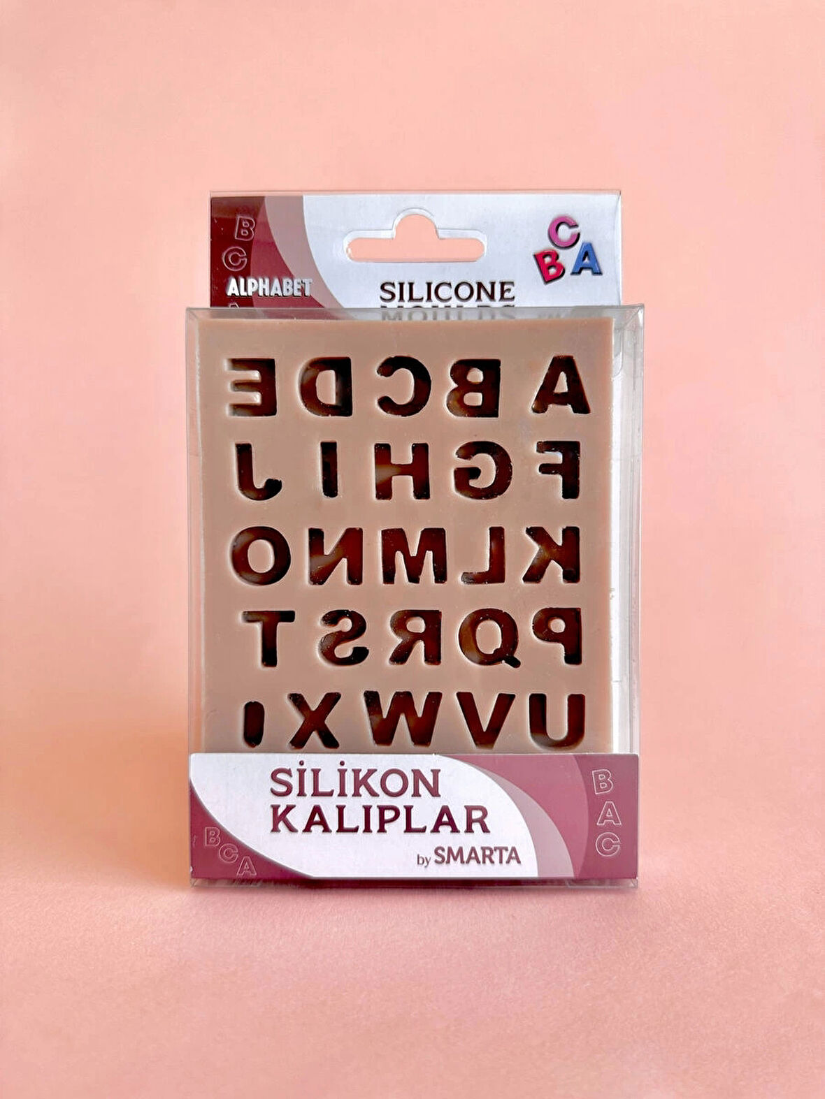 Supertrend Silicone Moulds Silikon Epoksi ve Polimer Kil Kalıbı ALPHABET