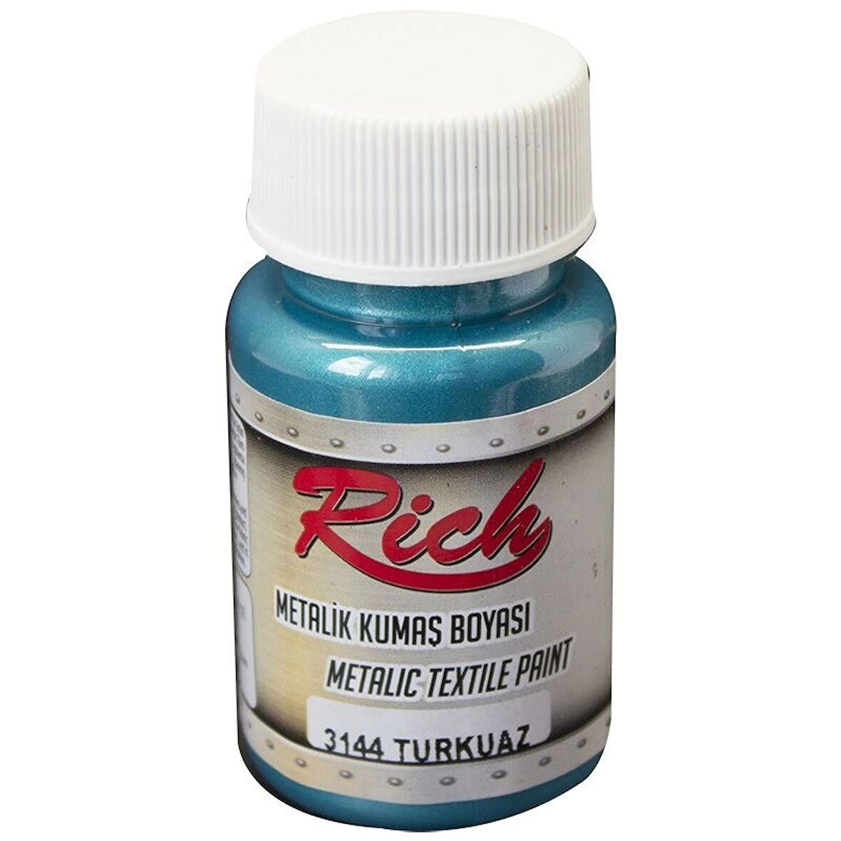 Supertrend Metalik Kumaş Boyası 50 cc. 3144 TURKUAZ