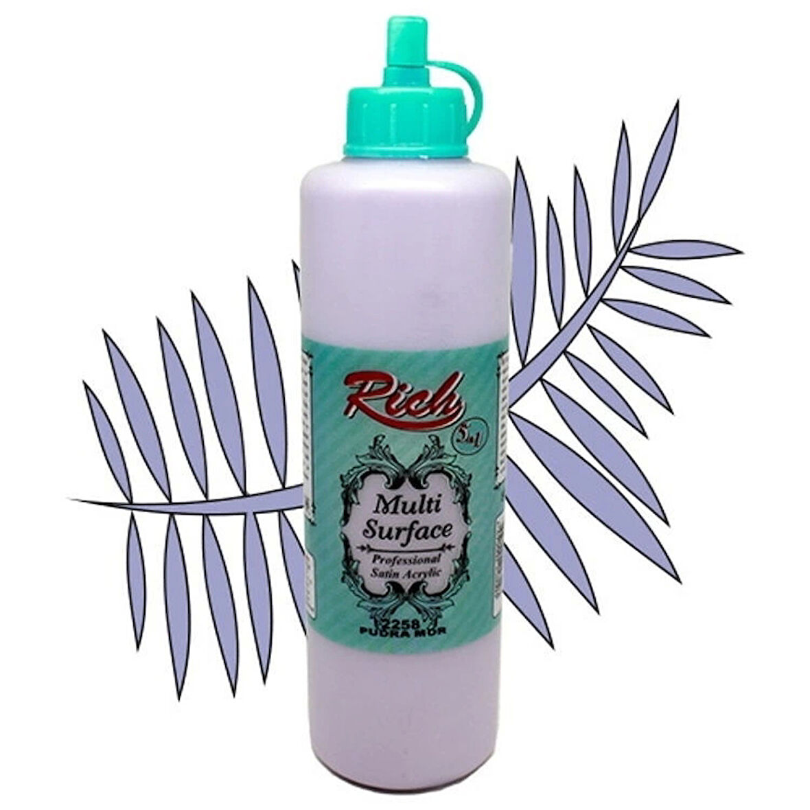 Supertrend Multi Surface Her Yüzey İçin Akrilik Boya 500 cc. 2258 PUDRA MOR