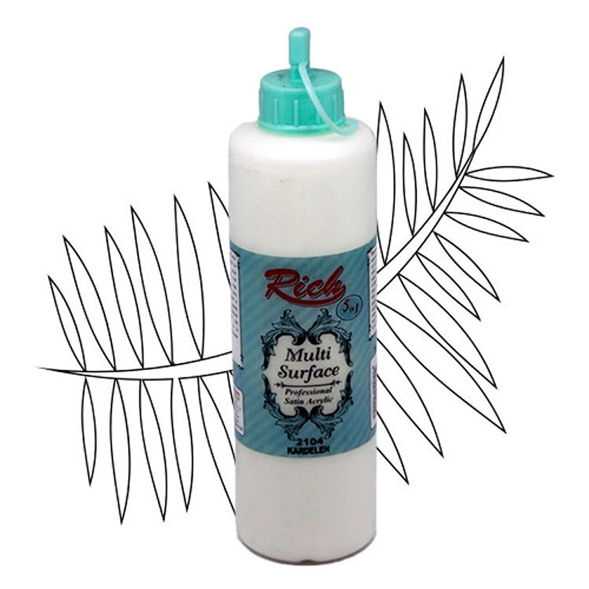 Supertrend Multi Surface Her Yüzey İçin Akrilik Boya 500 cc. 2104 KARDELEN