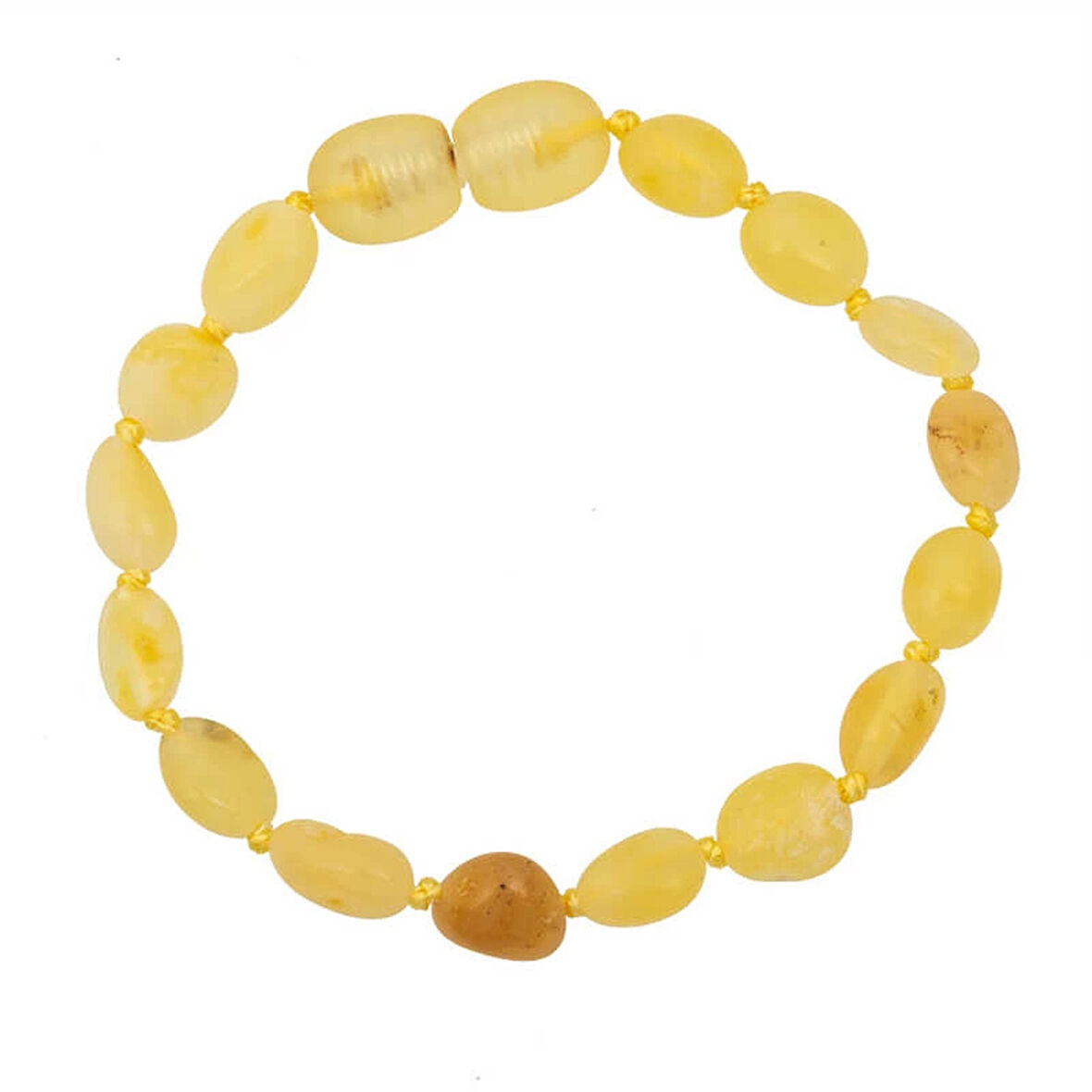 Supertrend Bebek Damla Kehribar Bileklik