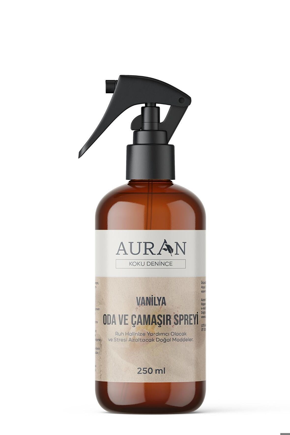 Vanilya Oda Ve Çamaşır Spreyi Oda Kokusu Oda Spreyi Room Spray 250ml