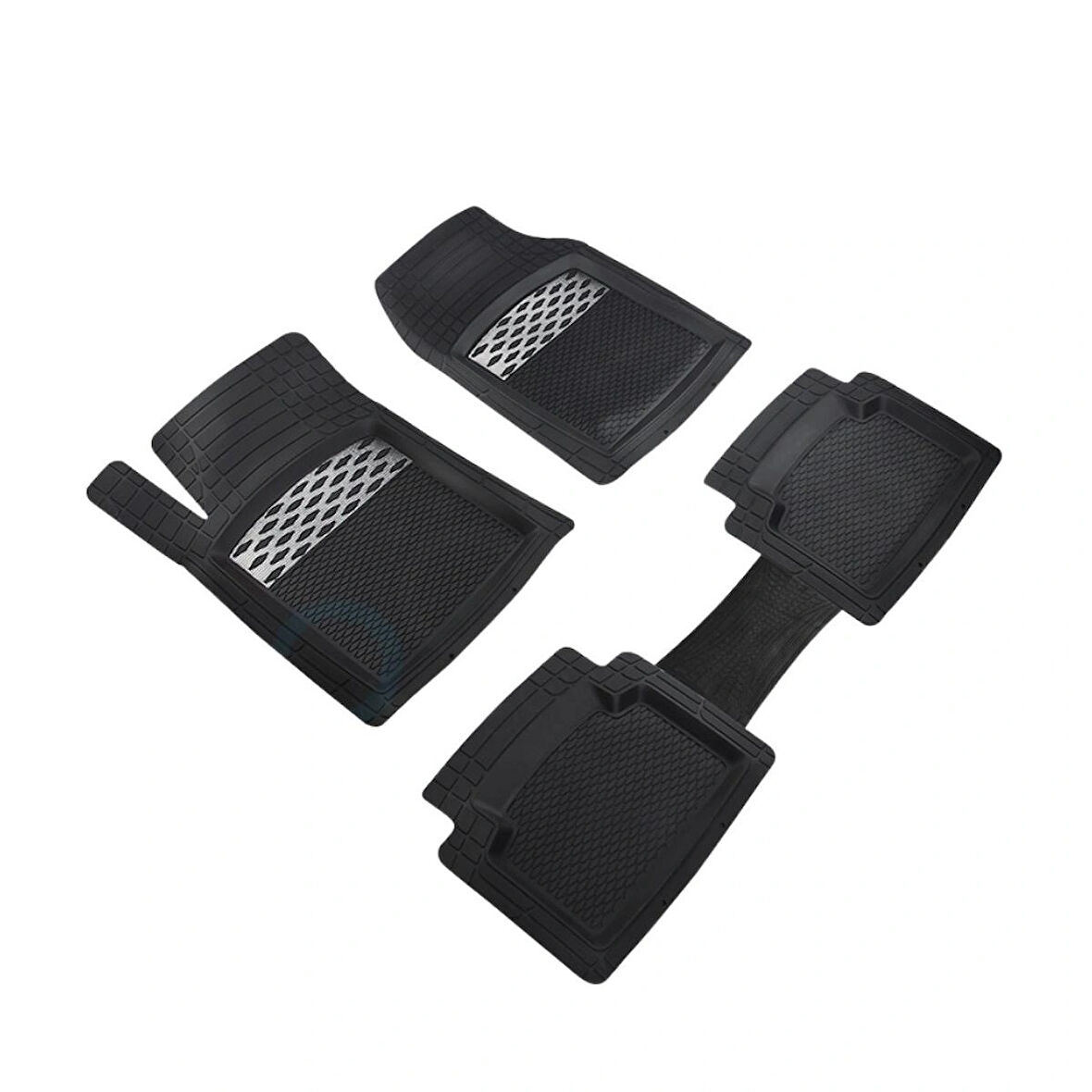 Renault R9 Spring Uyumlu 3D Havuzlu Oto Paspas Sporty Serisi Kesilebilir Model Carbon