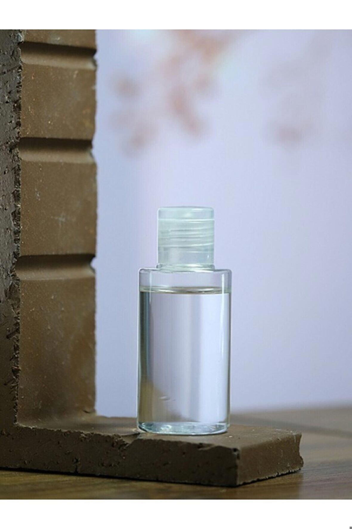 12 Adet 30 Ml Boş Flip Top Kapaklı Kolonya - Dezenfektan Şişesi