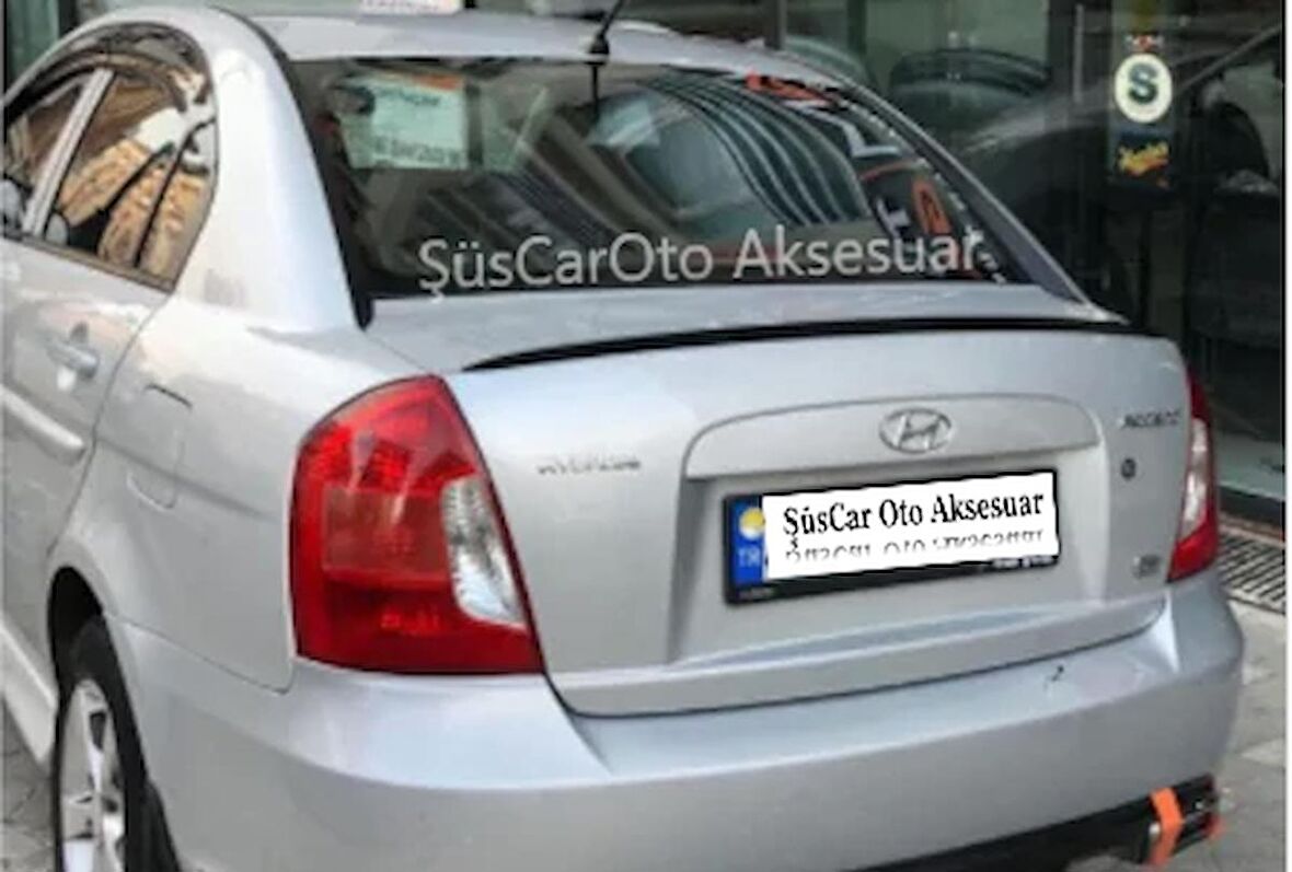 Hyundai Accent Era Bagaj Üstü Spoiler Bagaj Çıtası Piano Black