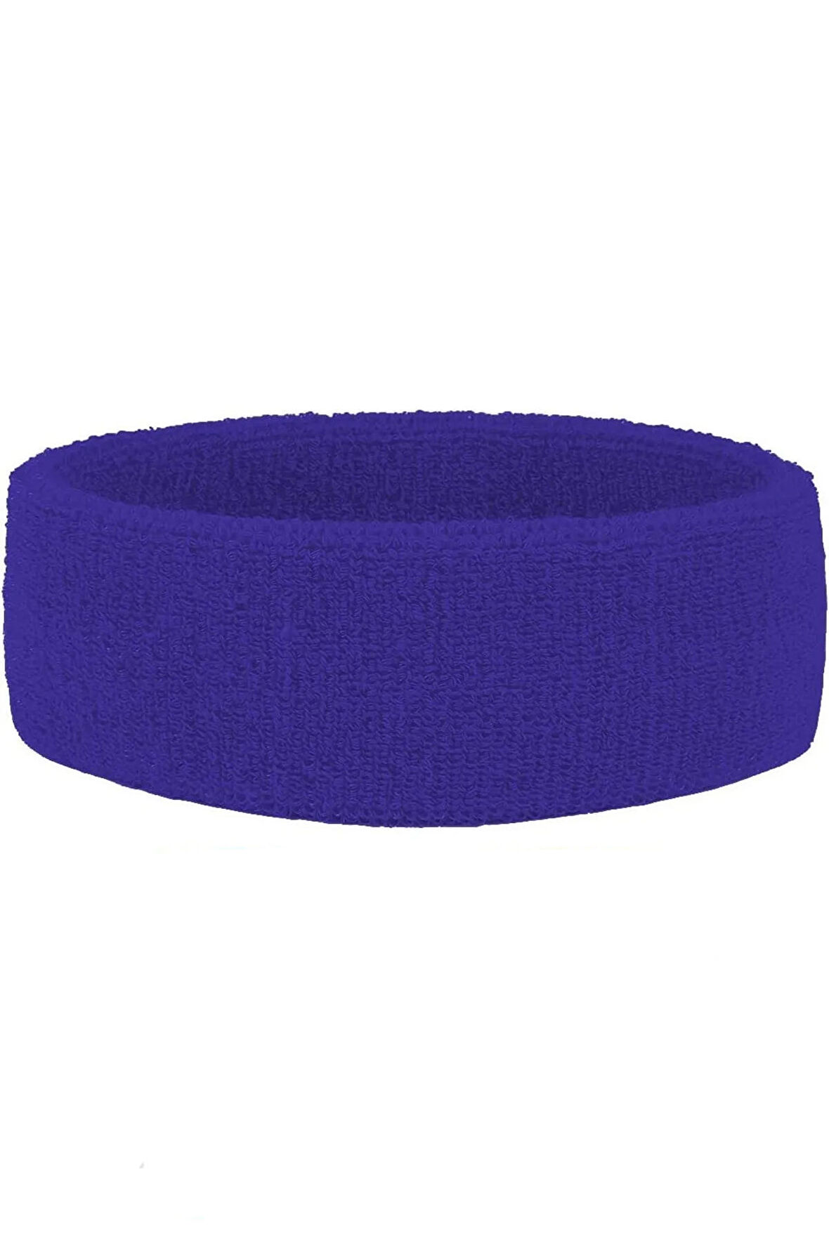 Sports Headband Sweatband - Sporcu Saç Bandı Havlu Kafabandı Pamuklu İplik Bandana Fuşya