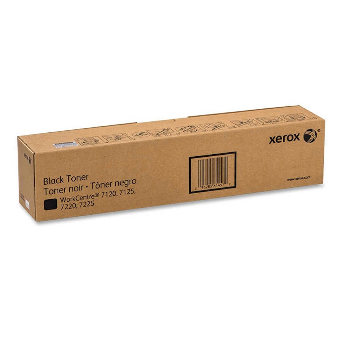Xerox Workcentre 7120-006R01461 Siyah Orjinal Fotokopi Toner