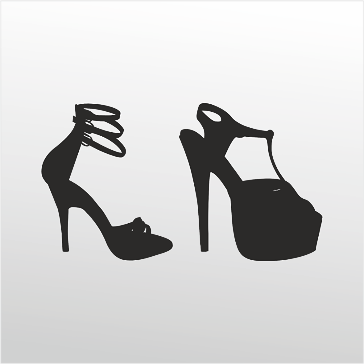 Folyo Sticker Kadın Ayakabıları