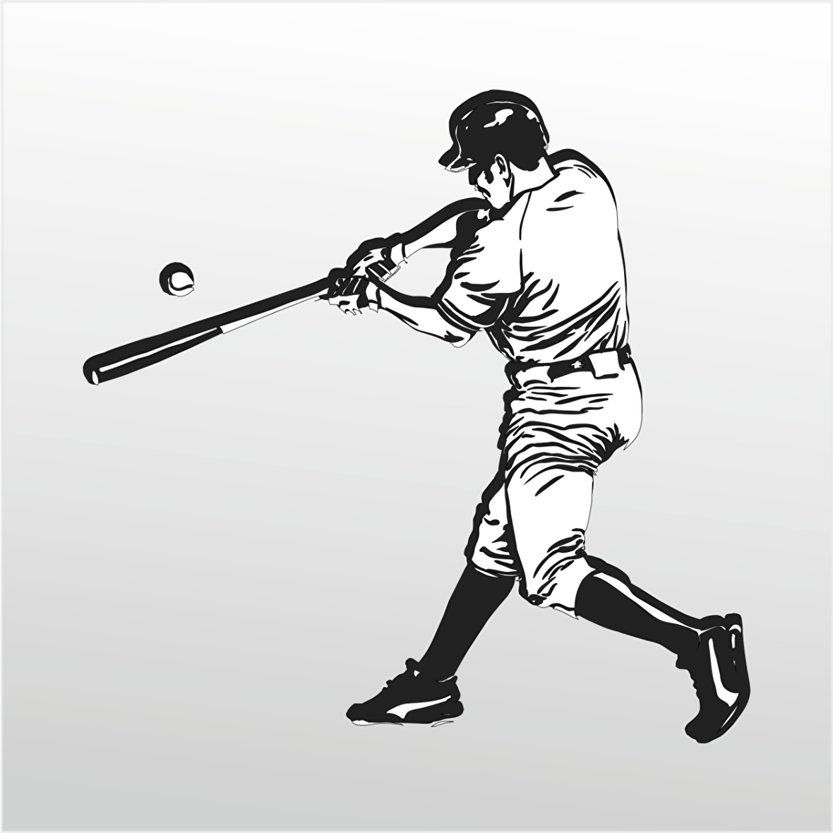 Folyo Sticker Beyzbol