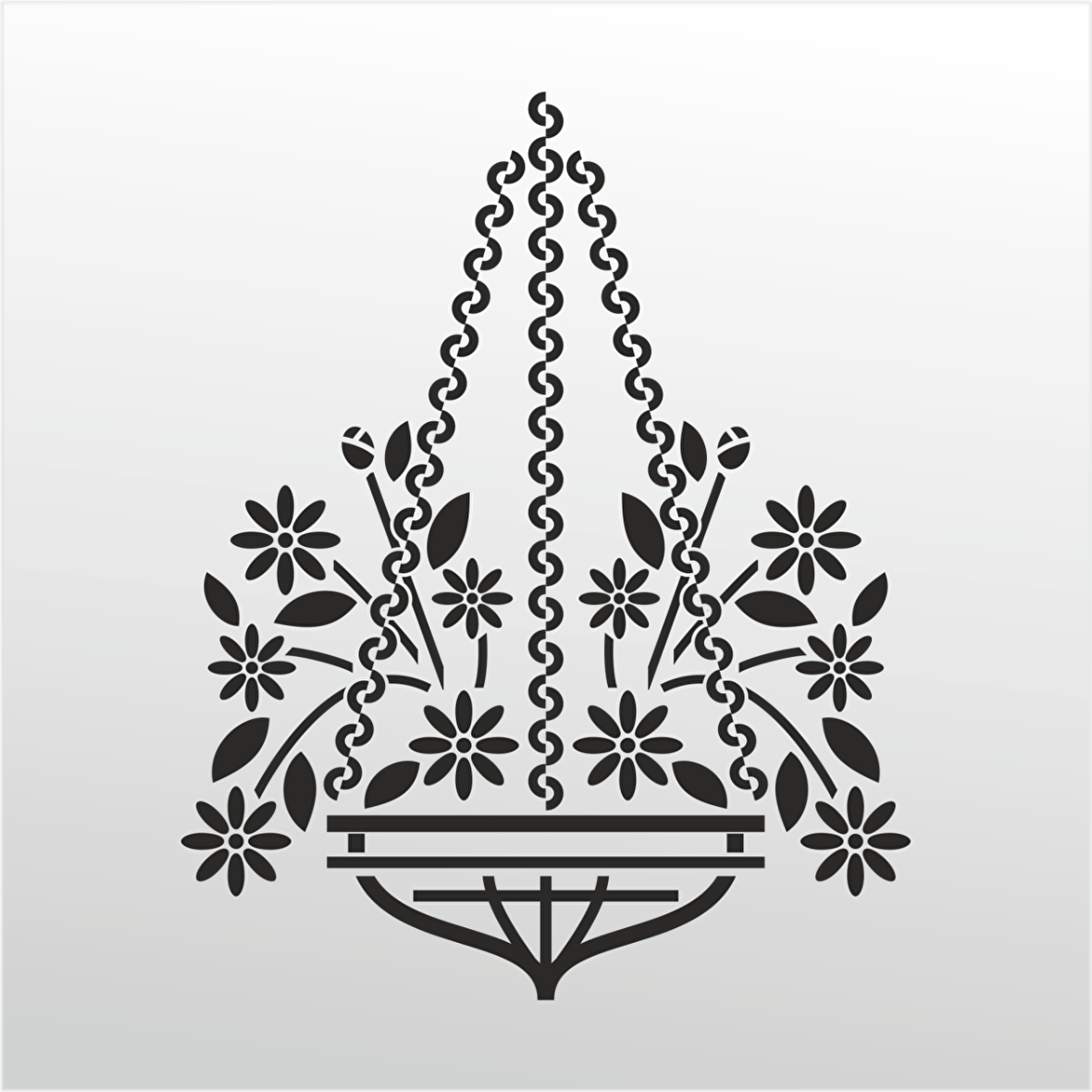 Folyo Sticker Çiçek Deseni