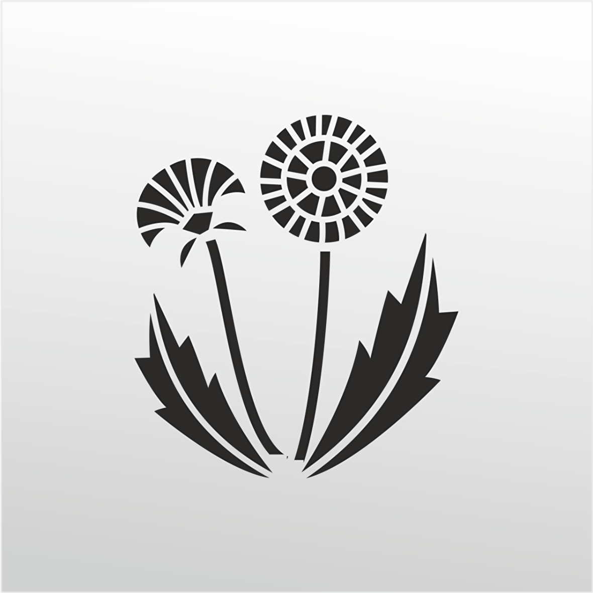 Folyo Sticker Çiçek Deseni