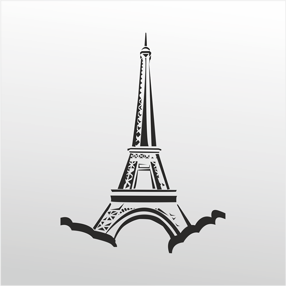 Folyo Sticker Eyfel Kulesi