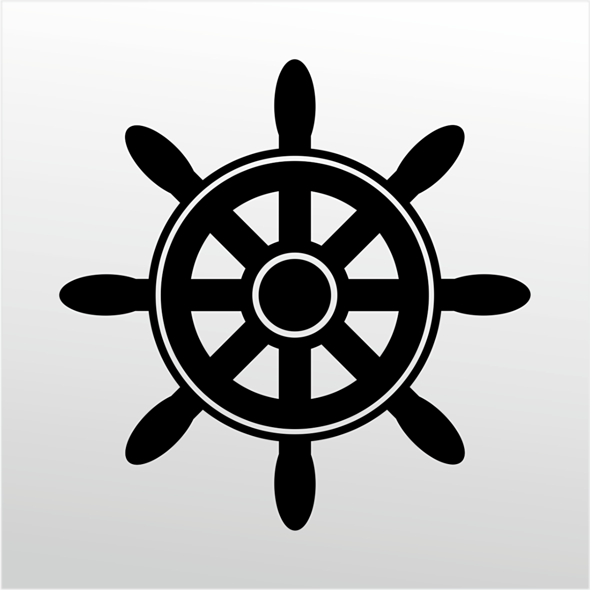 Folyo Sticker Gemi Dümeni