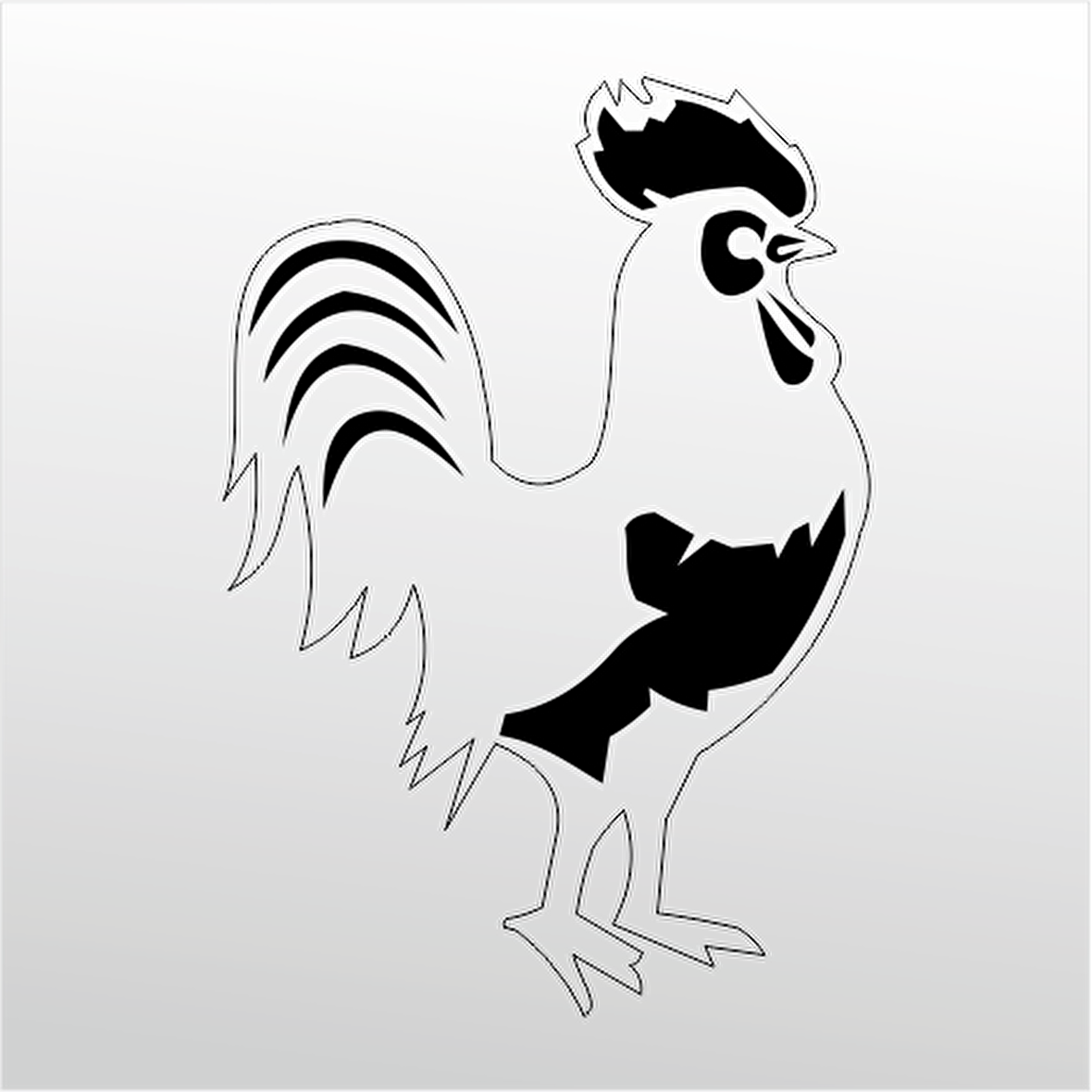 Folyo Sticker Horoz
