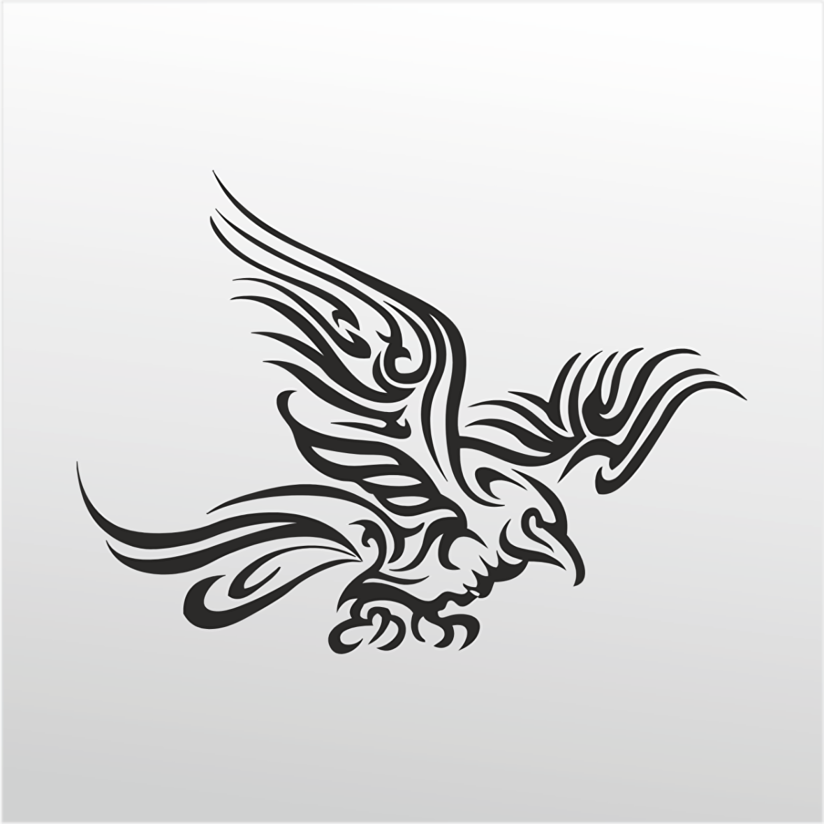 Folyo Sticker Kuş Deseni