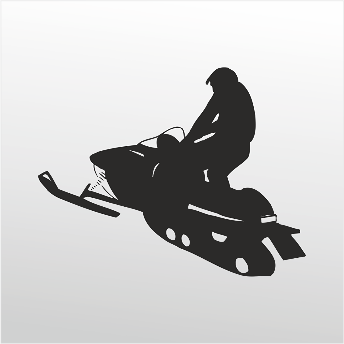 Folyo Sticker Motorlu Kızak