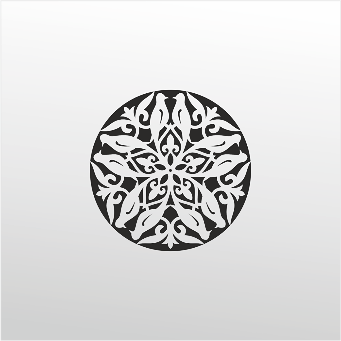 Folyo Sticker Kuş Deseni