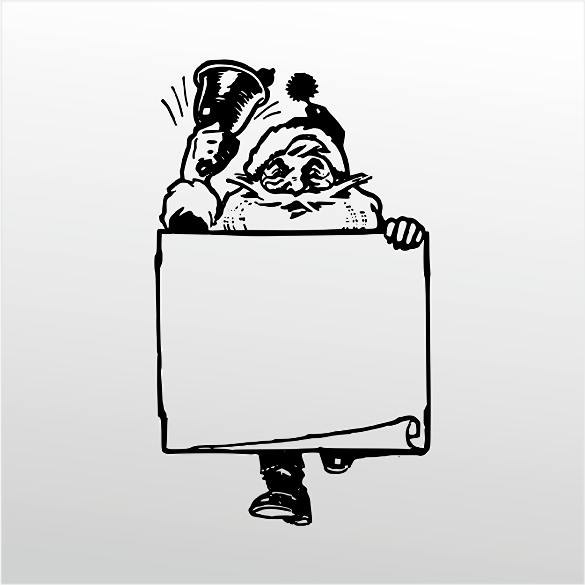 Folyo Sticker Noel Baba