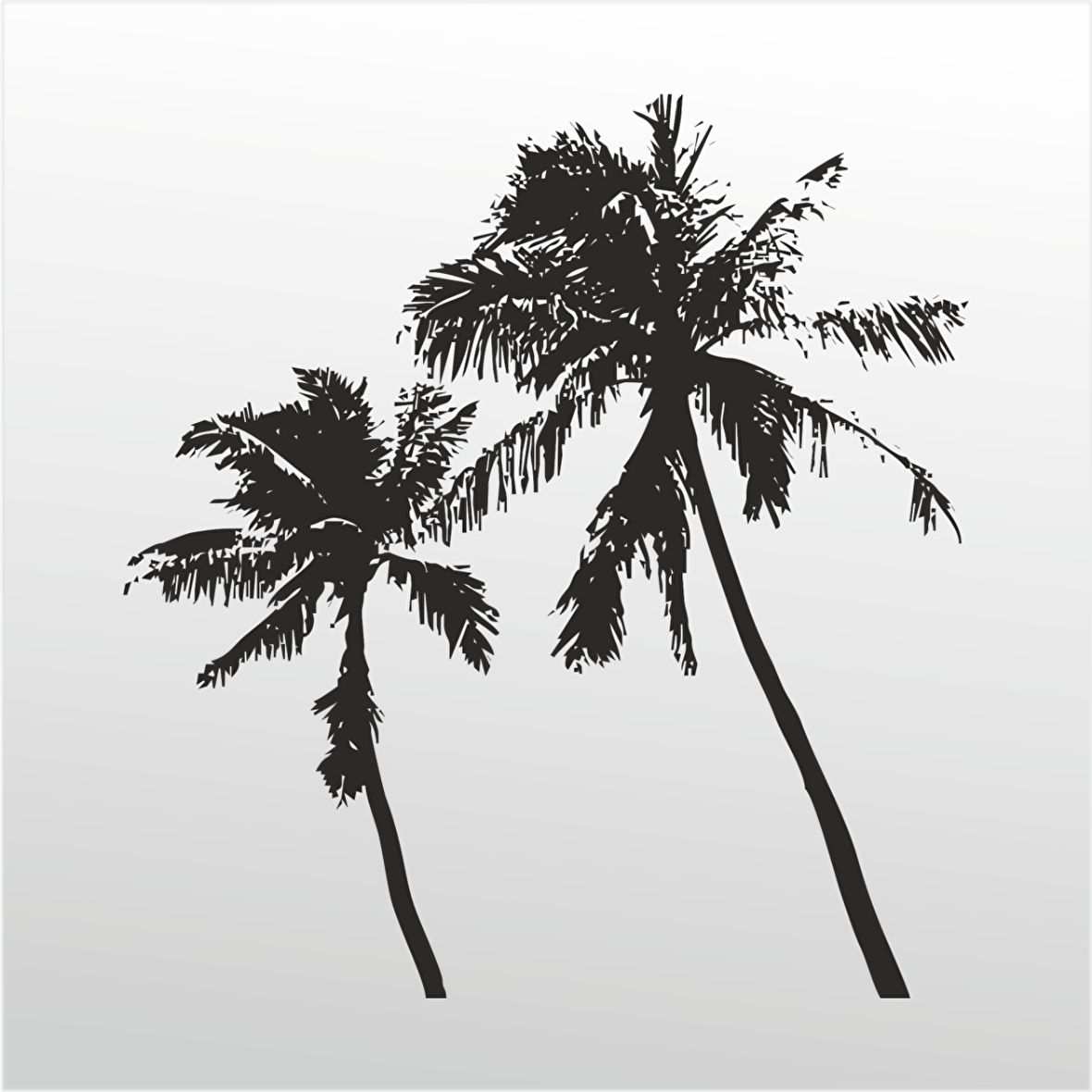 Folyo Sticker Palmiyeler