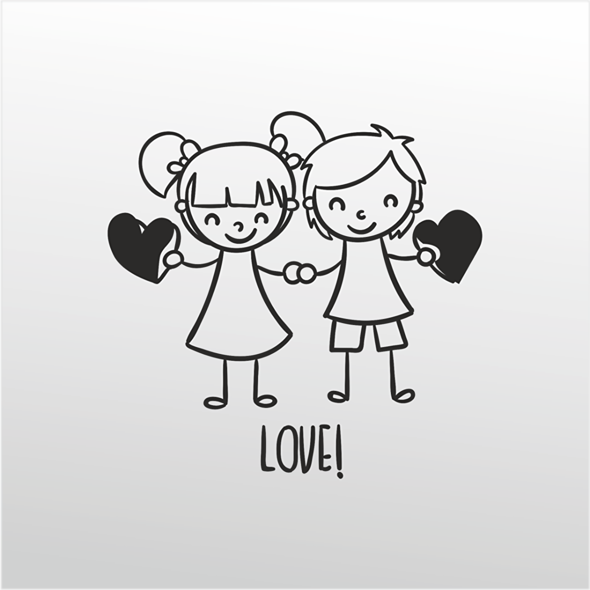 Folyo Sticker Kadın Ve Erkek