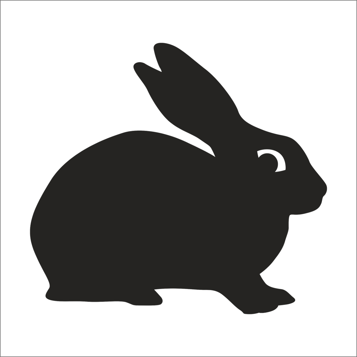 TAVŞAN FOLYO STİCKER