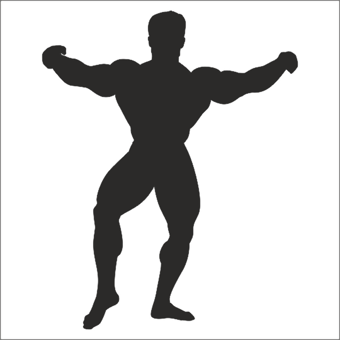 BODY GYM FOLYO STİCKER