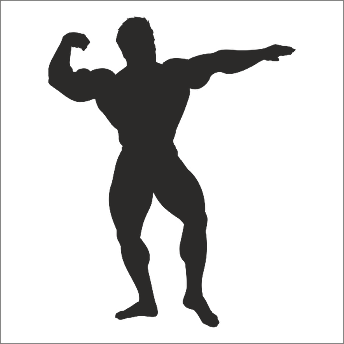 BODY GYM FOLYO STİCKER