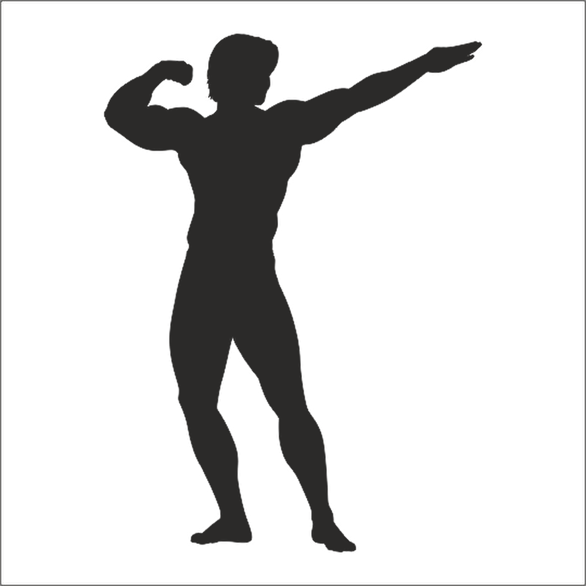 BODY GYM FOLYO STİCKER