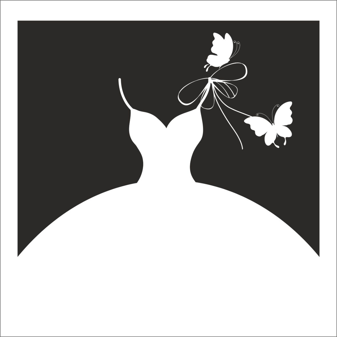 GELİNLİK  FOLYO STİCKER