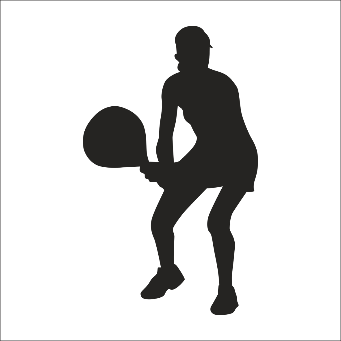 TENİSCİ FOLYO STİCKER