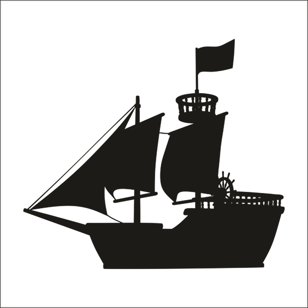 GEMİ FOLYO STİCKER