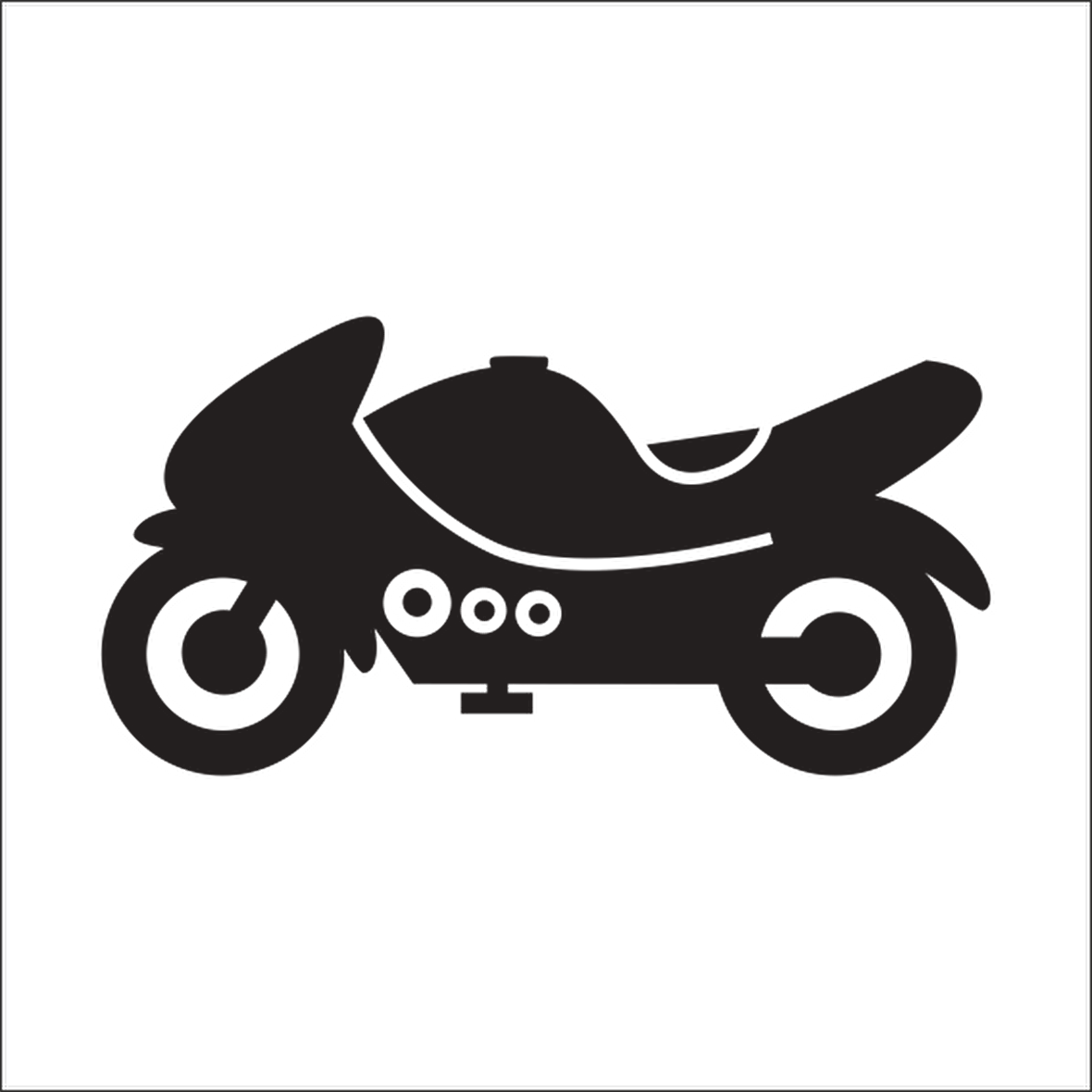 MOTORSİKLET FOLYO STİCKER