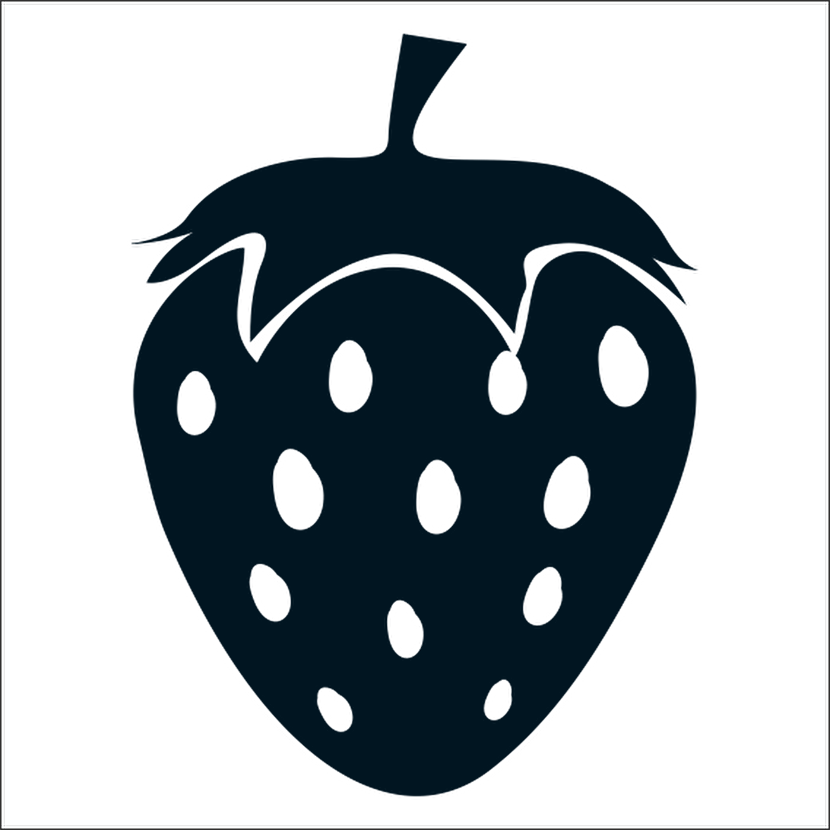 ÇİLEK FOLYO STİCKER