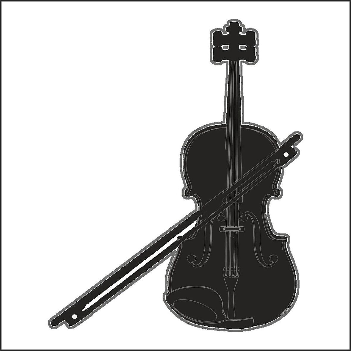 KEMAN FOLYO STİCKER