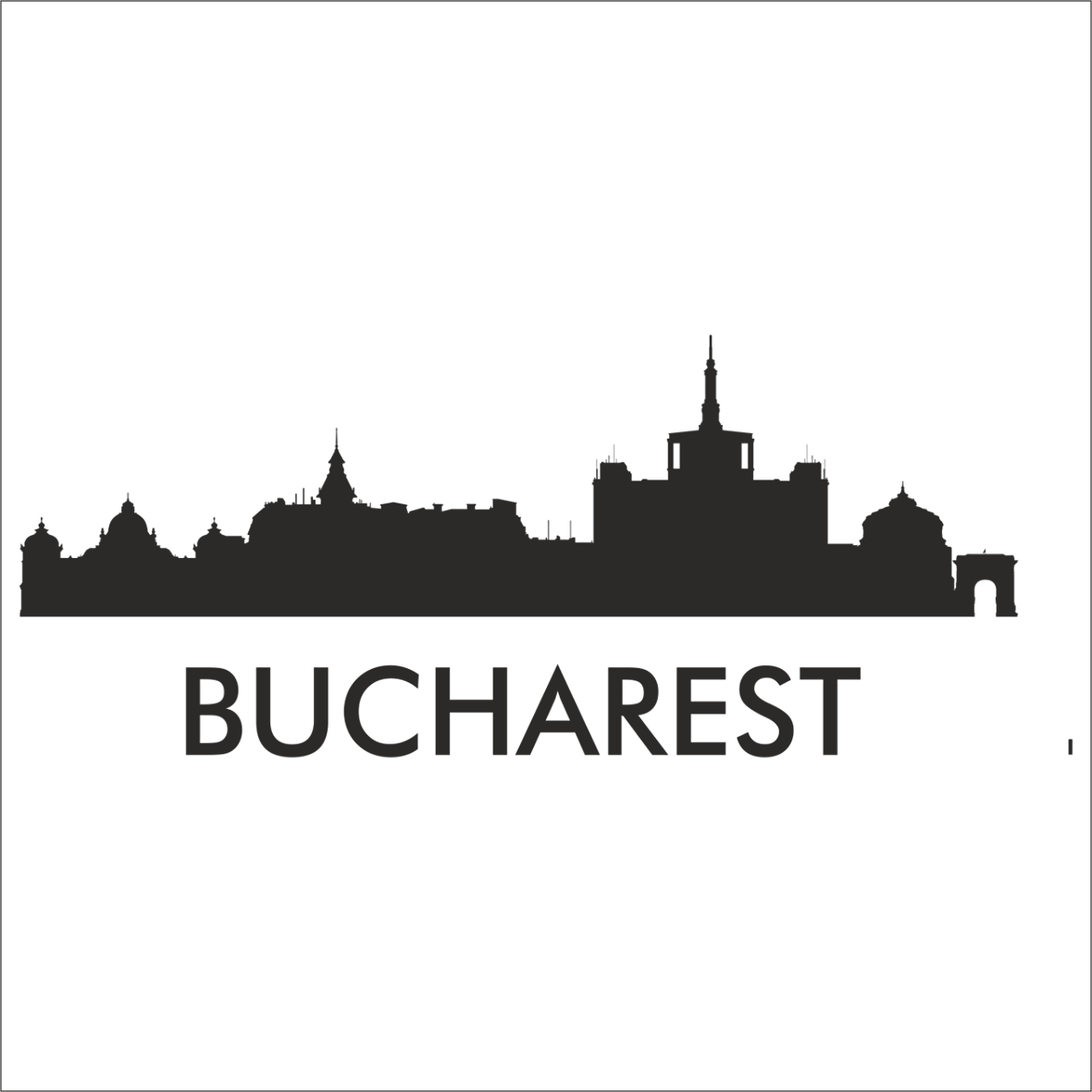 BUCHAREST FOLYO STİCKER