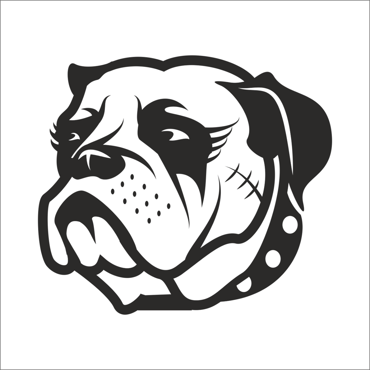 BULDOK KÖPEK FOLYO STİCKER