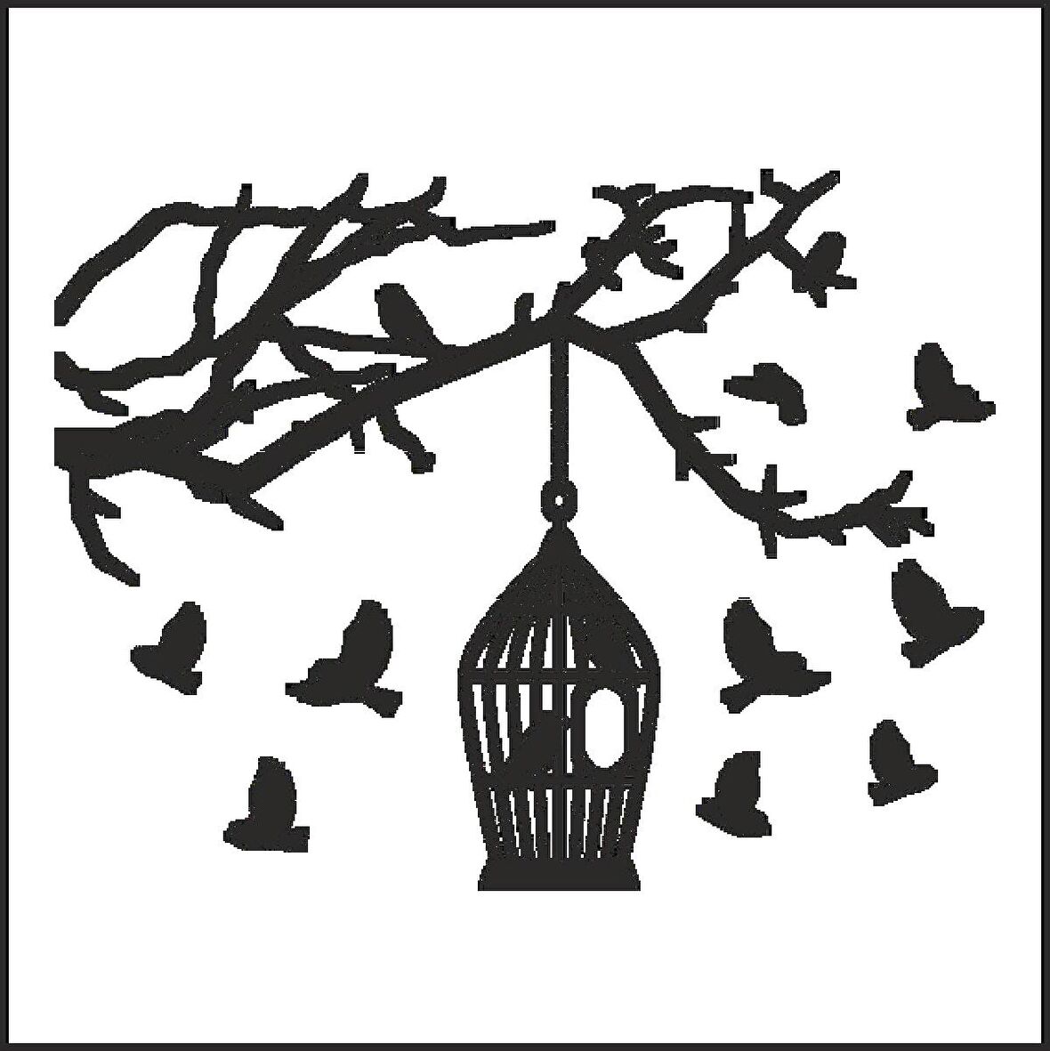 KUŞLAR FOLYO STİCKER