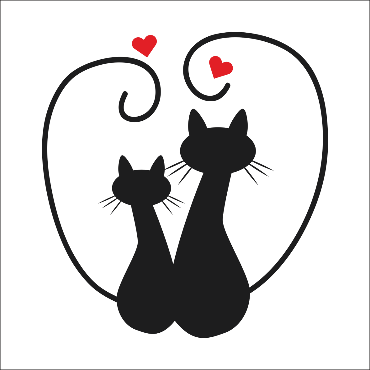 KALPİ KEDİ  FOLYO STİCKER