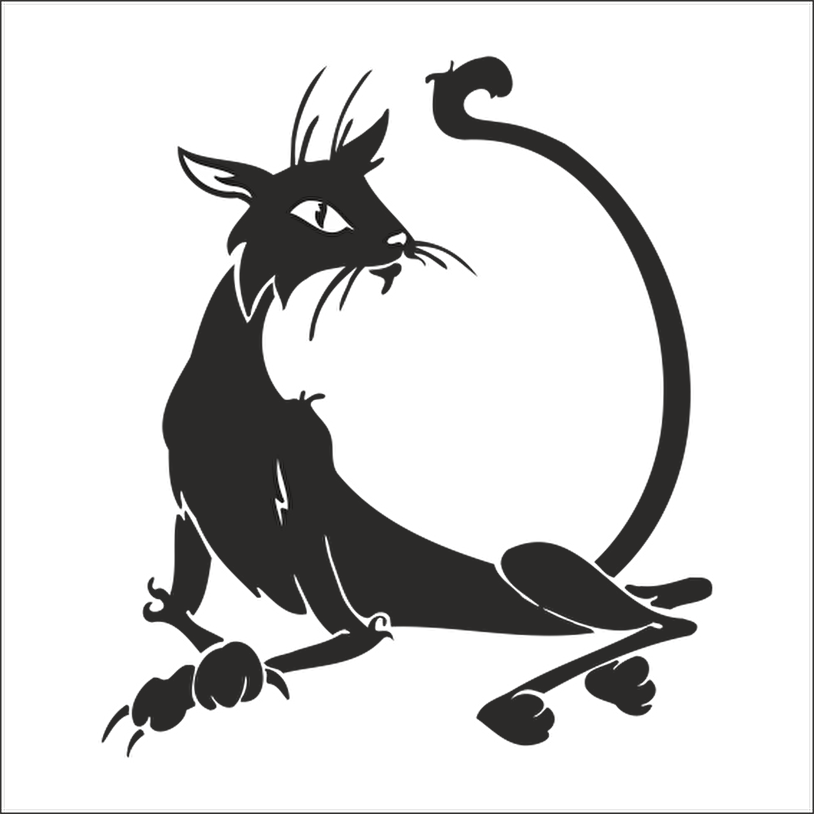 KEDİ  FOLYO STİCKER