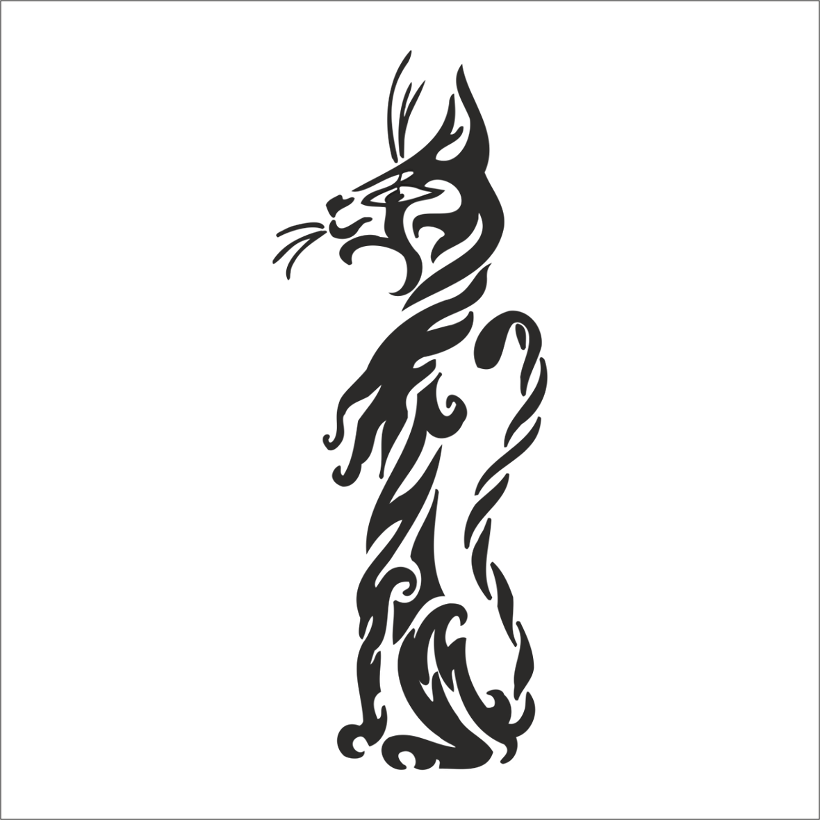 KEDİ  FOLYO STİCKER