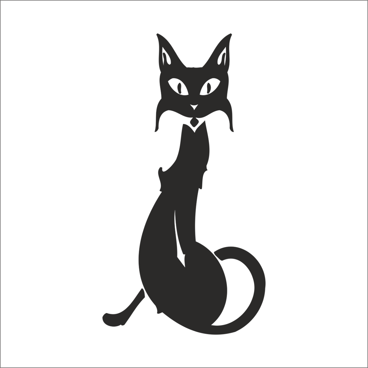 KEDİ  FOLYO STİCKER