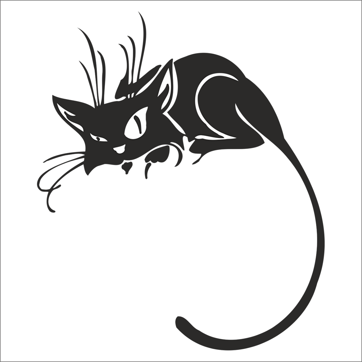 KEDİ  FOLYO STİCKER