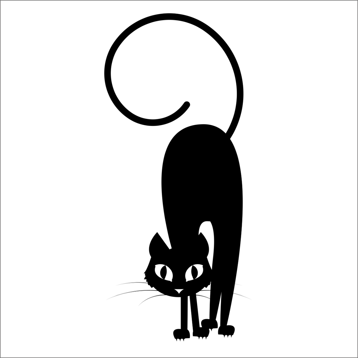 KEDİ  FOLYO STİCKER
